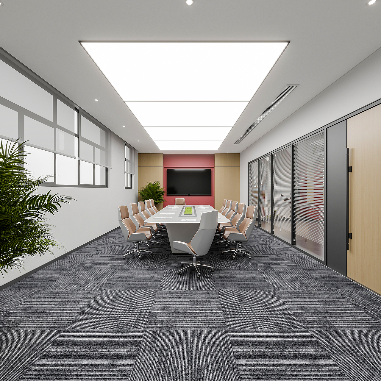 汽車零件辦公室裝修方案（圖ZMzY2NjIwNDQ4） - 商業(yè)空間設(shè)計(jì) - 站酷設(shè)計(jì)師壹拾捌空間設(shè)計(jì)原創(chuàng)素材 - 站酷ZCOOL