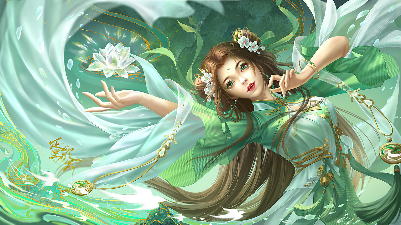 诛仙手游碧瑶（图ZMzQ4NzM3MjY4） - 游戏原画 - 站酷设计师猫喵有蛋蛋原创素材 - 站酷ZCOOL