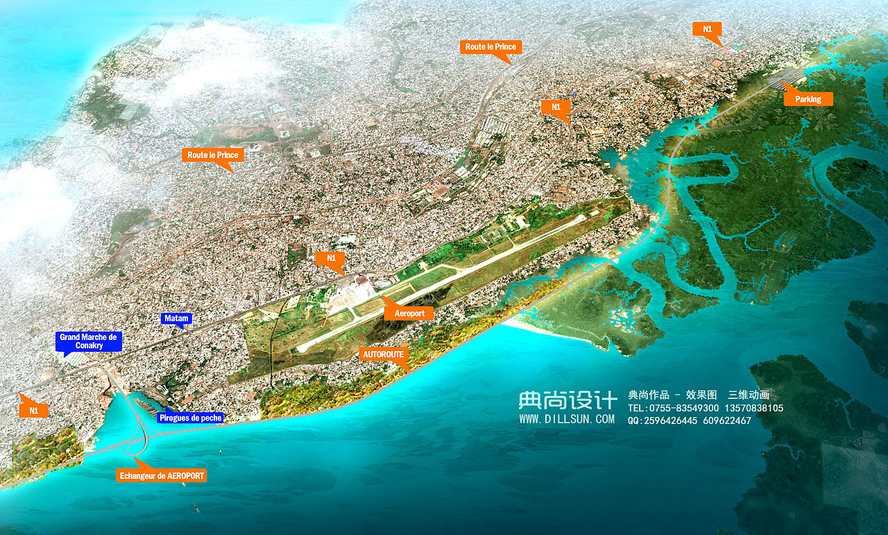 立交效果图1立交++-2 互通立交设计