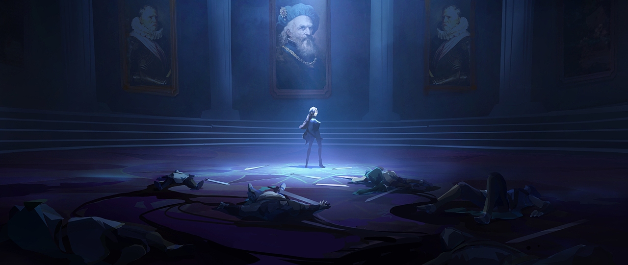 「YUJI宇季」剑与远征启程 维拉夫人 UE风格化（图ZMzYxNTY0NDky） - 宣传片 - 站酷设计师YUJI宇季原创素材 - 站酷ZCOOL