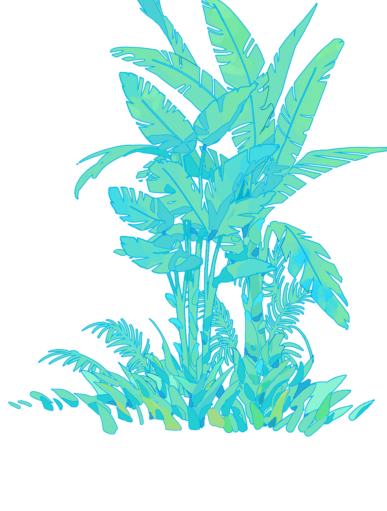 假装画了很多图~