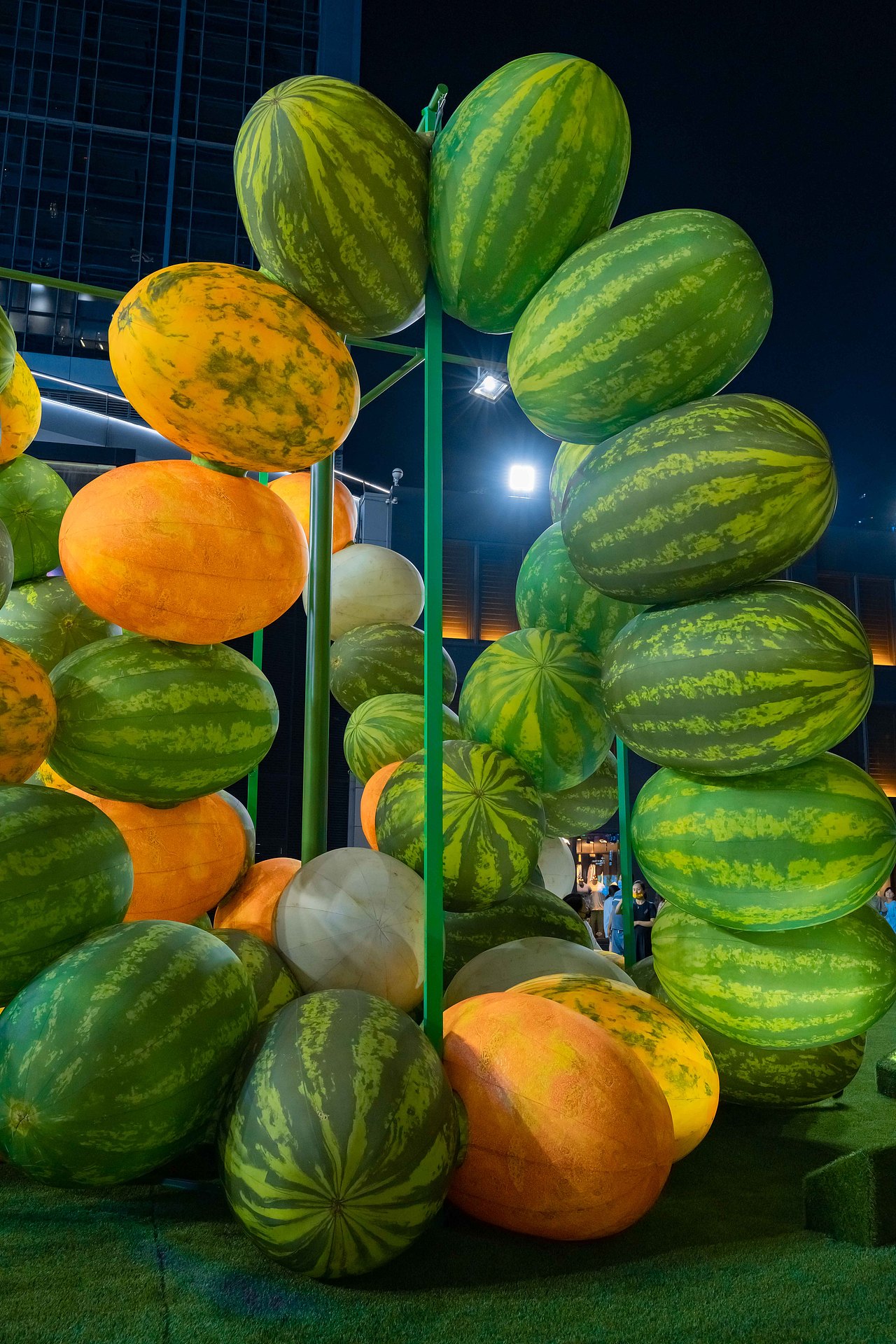西瓜派对装置艺术展
