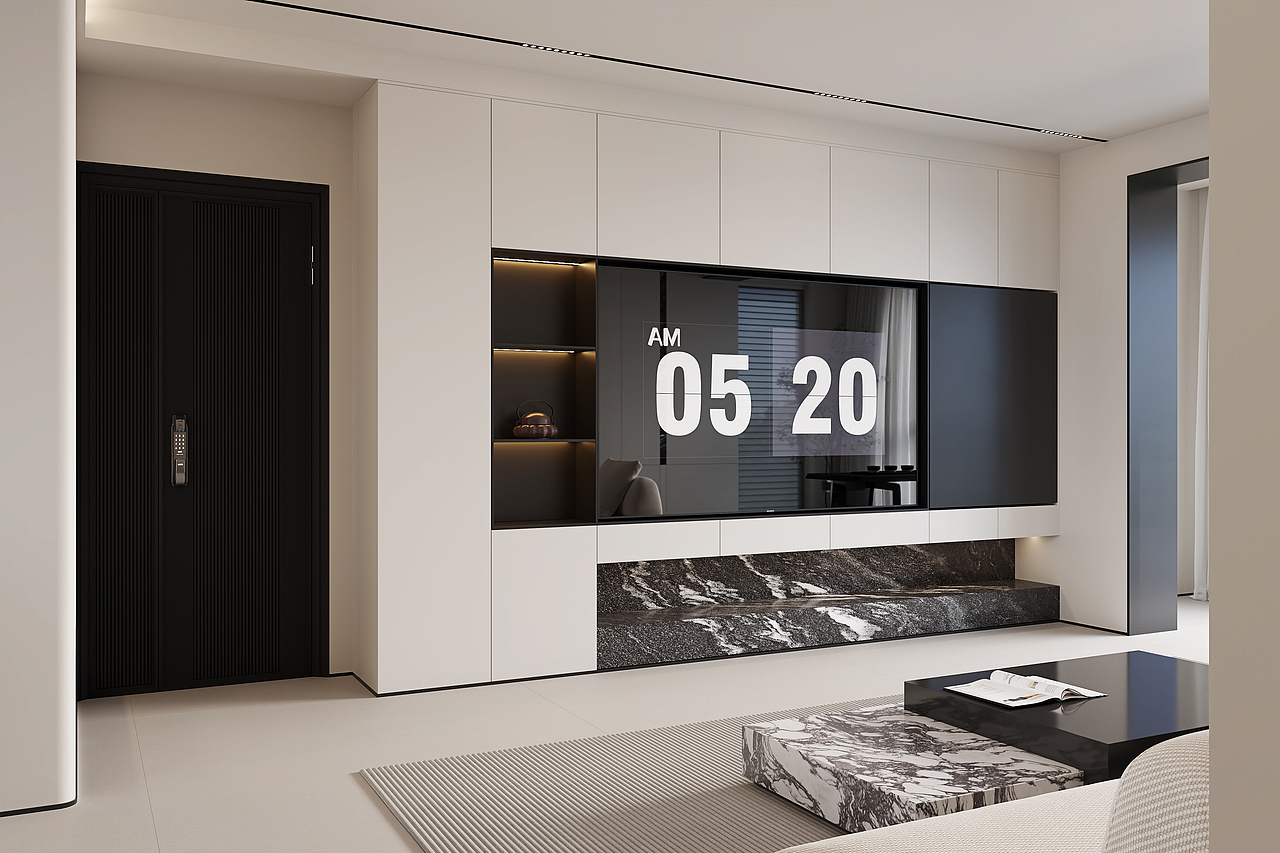 现代极简客餐厅（图ZMzY3NDcyNjA4） - 家装设计 - 站酷设计师静静表现原创素材 - 站酷ZCOOL