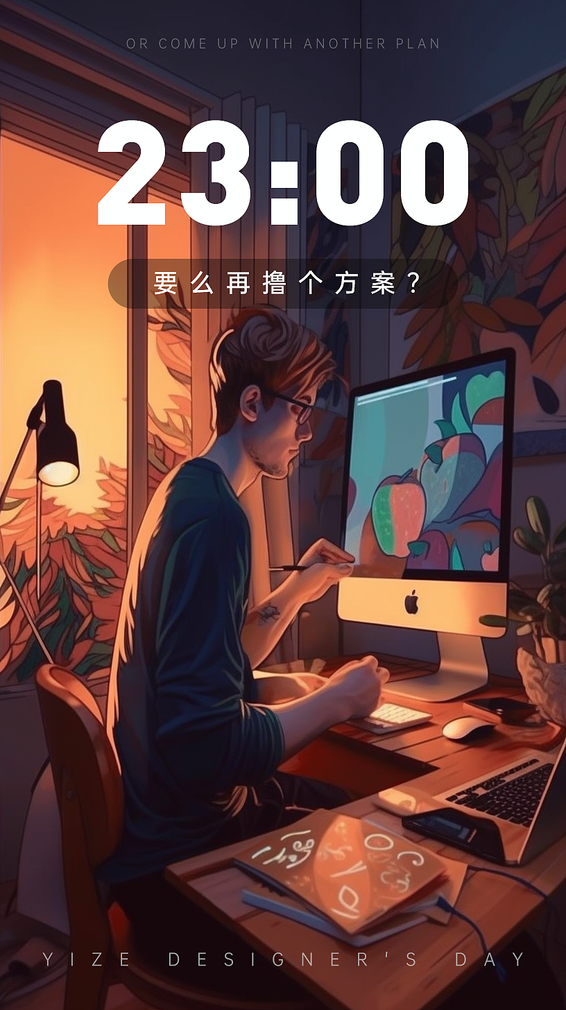 《 设计师的一天 》Midjourney