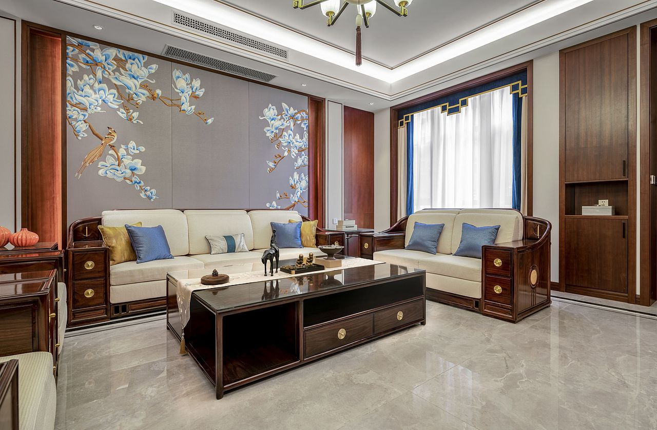 平山自建别墅新中式完工实景图（图ZMzA0NjEzOTQw） - 环境/建筑摄影 - 站酷设计师河北网高vr全景原创素材 - 站酷ZCOOL