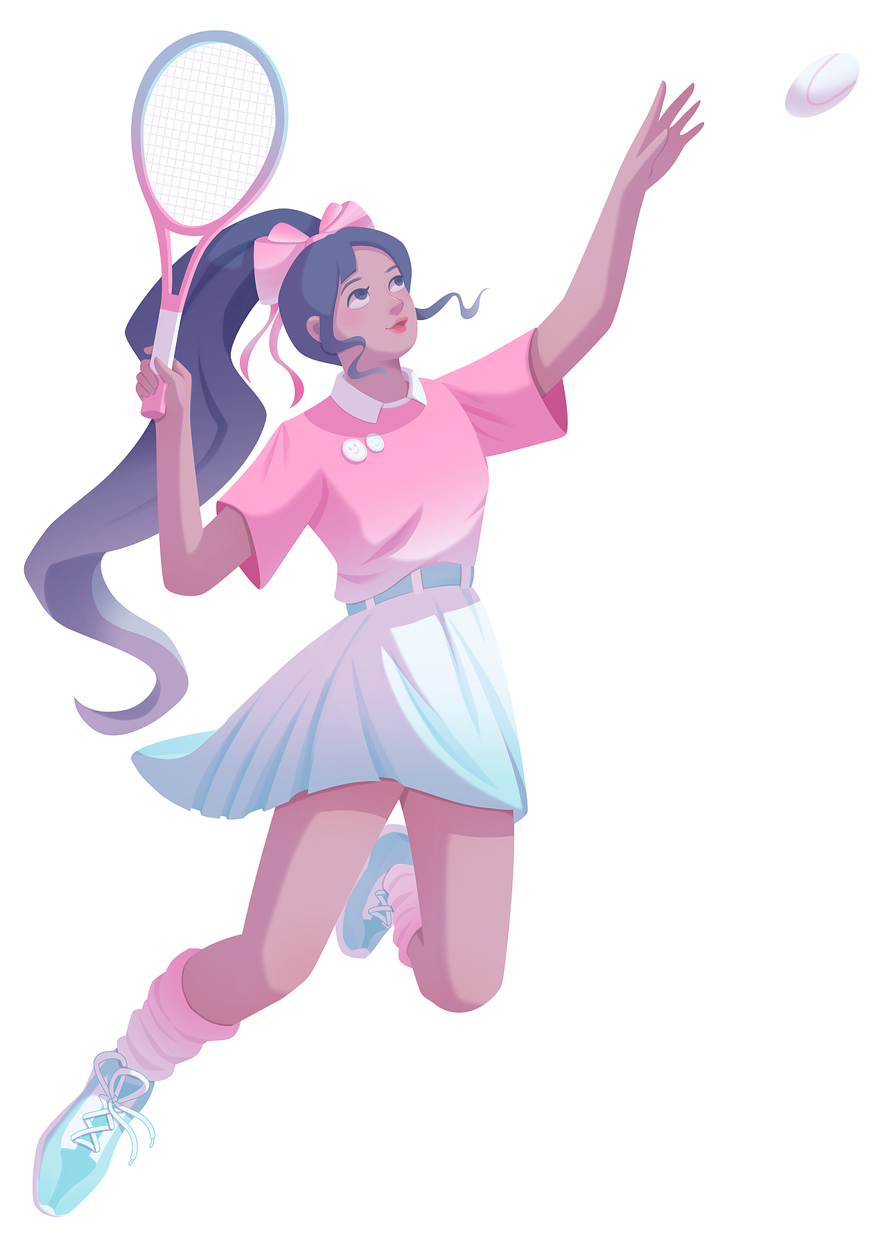 运动少女的美丽瞬间