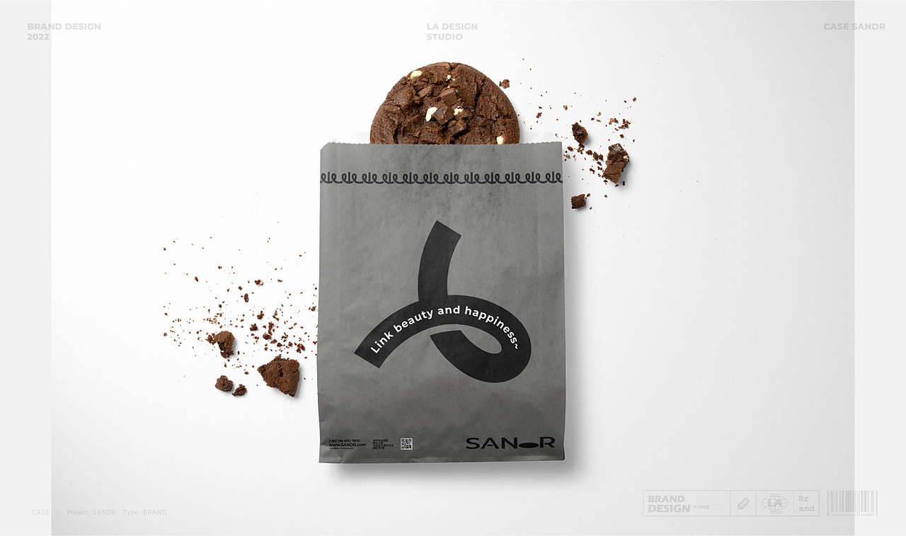 山有小口SANDR西式餐饮-品牌设计