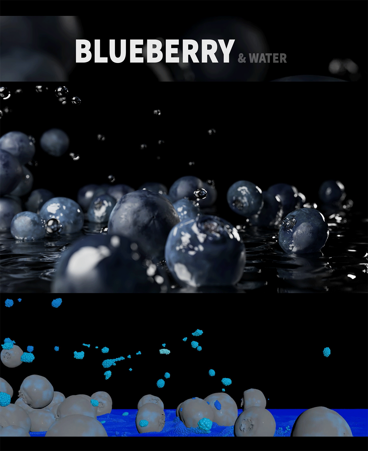 【Water&Fruit】小规模水模拟/流体特效超写实挑战