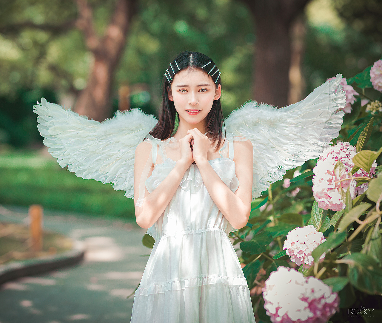 绣球花仙子（图ZMzA5ODc3ODc2） - 人像摄影 - 站酷设计师微胖凹凸曼原创素材 - 站酷ZCOOL