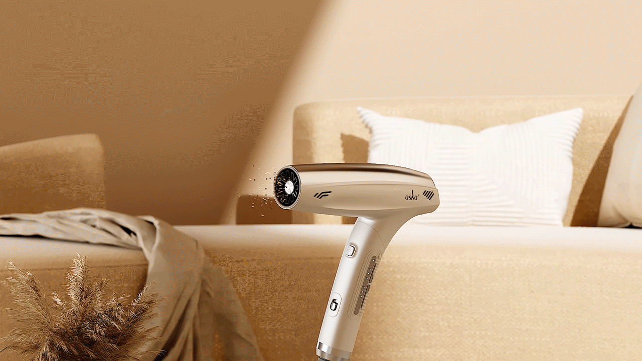 吹风机-C4D三维广告（图ZMzQ1MjU1MDg0） - 动画/影视 - 站酷设计师ZENGWT原创素材 - 站酷ZCOOL