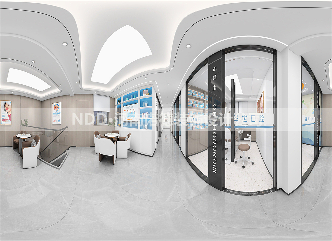 180平口腔门诊设计案例-180平口腔诊所装修要多少钱