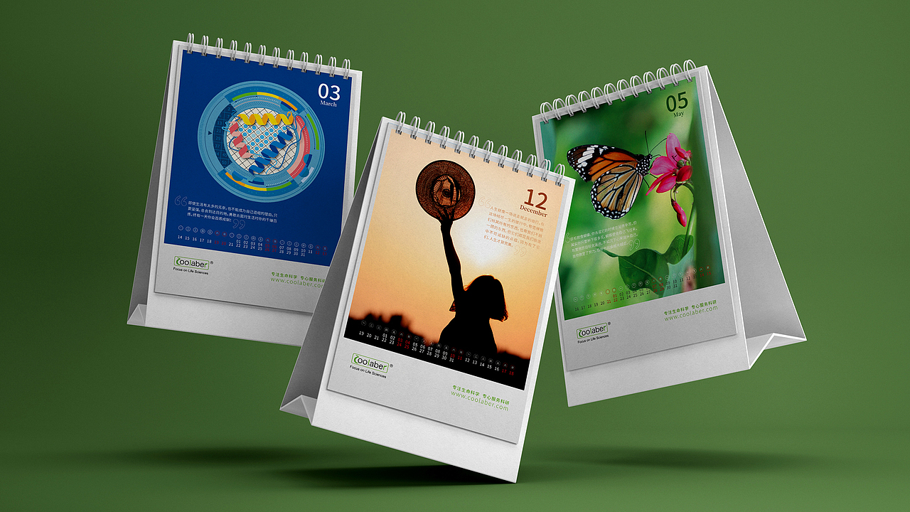 Coolaber 2022台历设计