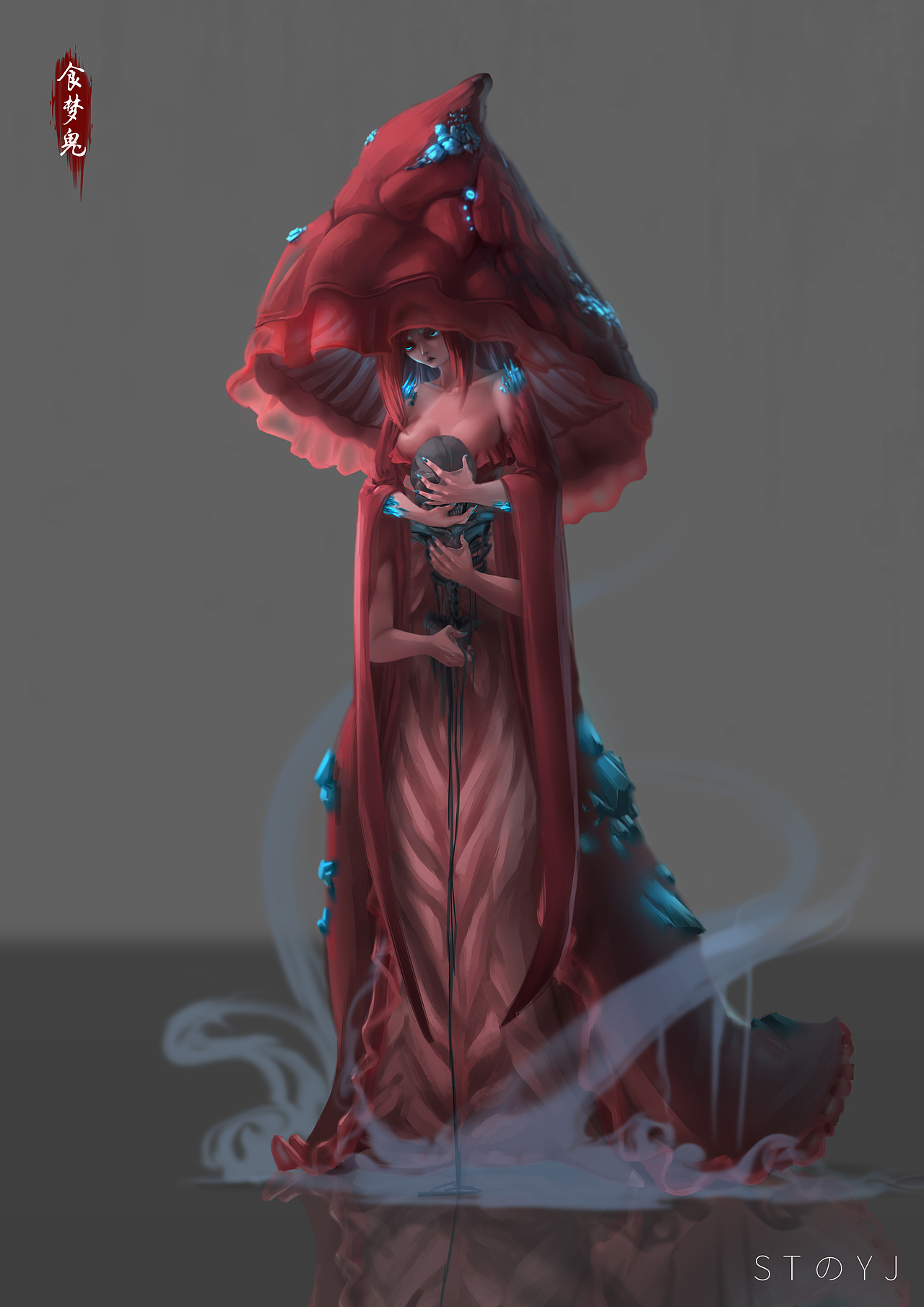 鬼娘（图ZMzA0NDQ4OTQw） - 创作习作 - 站酷设计师桑田妖精原创素材 - 站酷ZCOOL