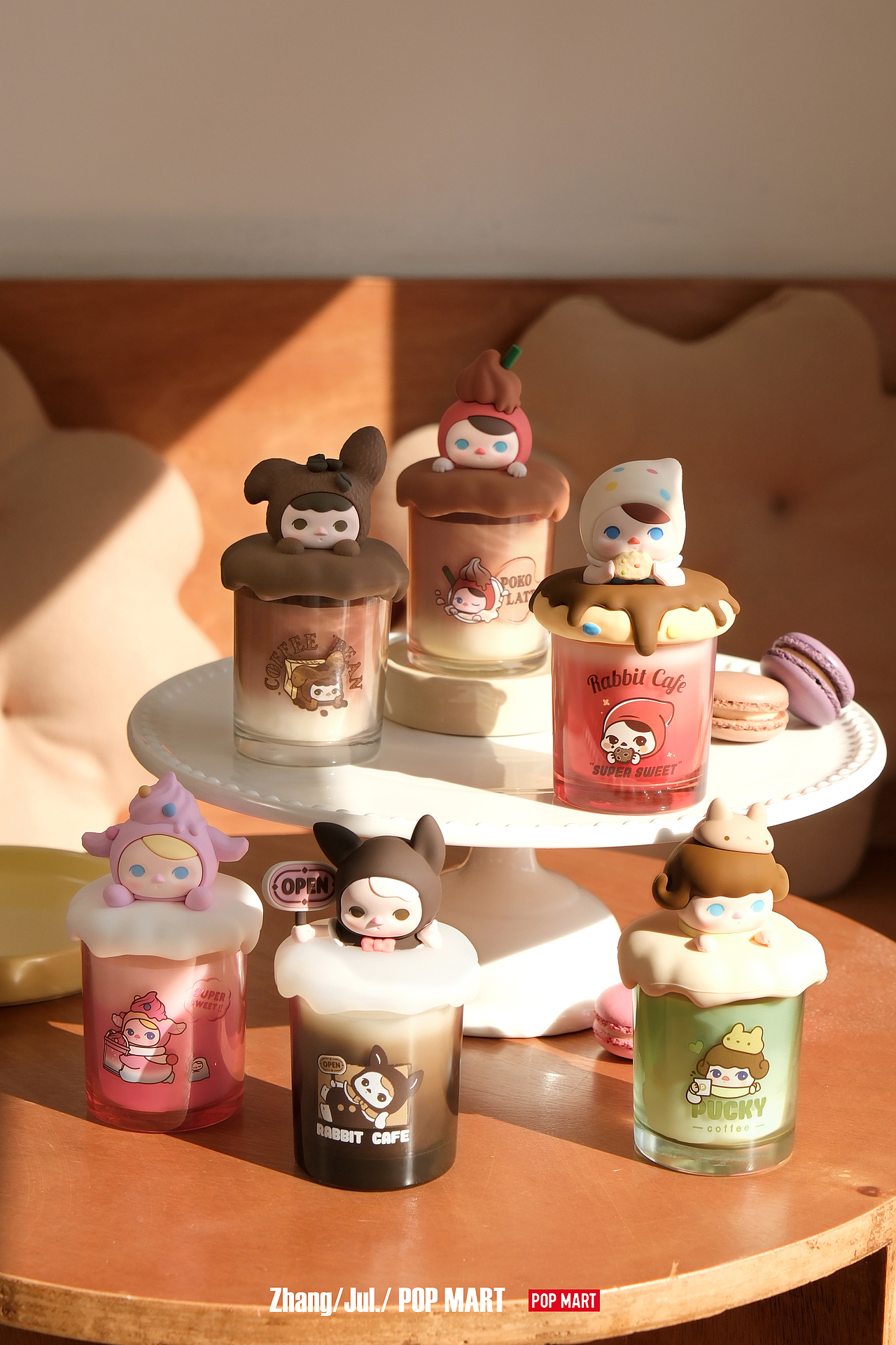 泡泡玛特&Pucky精灵兔兔咖啡馆系列