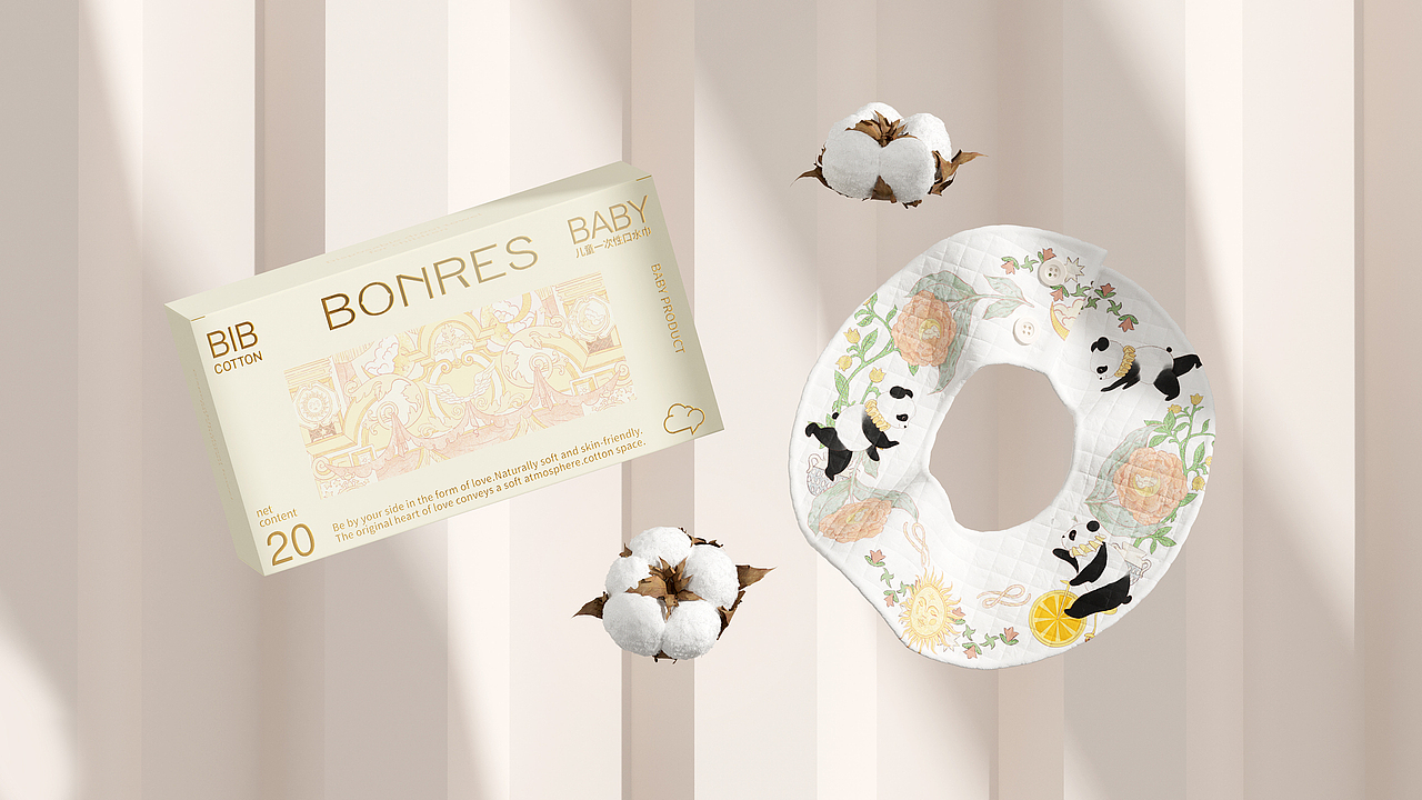 《BONRES邦尔伯》品牌设计——以爱的形态陪伴在身边