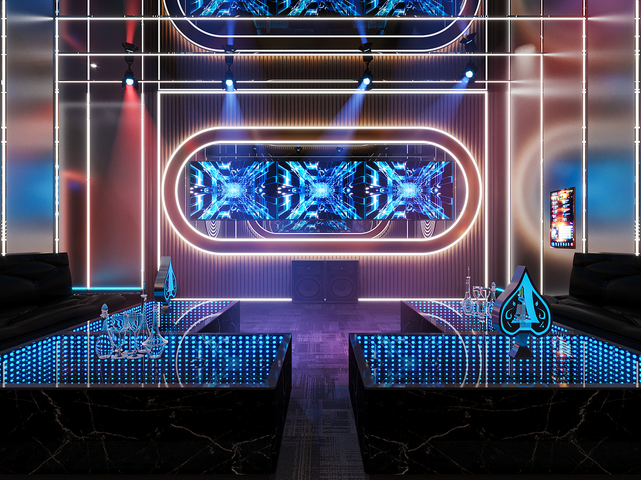 KTV设计丨想放松心情去k歌（图ZMzI0Njg1MzA0） - 商业空间设计 - 站酷设计师设计师叶宋原创素材 - 站酷ZCOOL