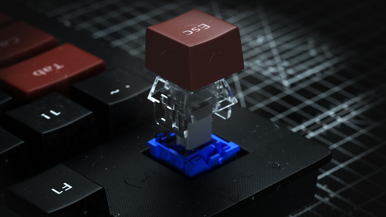 静态渲染练习-机械键盘（图ZMzM0MjY5MDI0） - 其他三维 - 站酷设计师Q泅渡原创素材 - 站酷ZCOOL