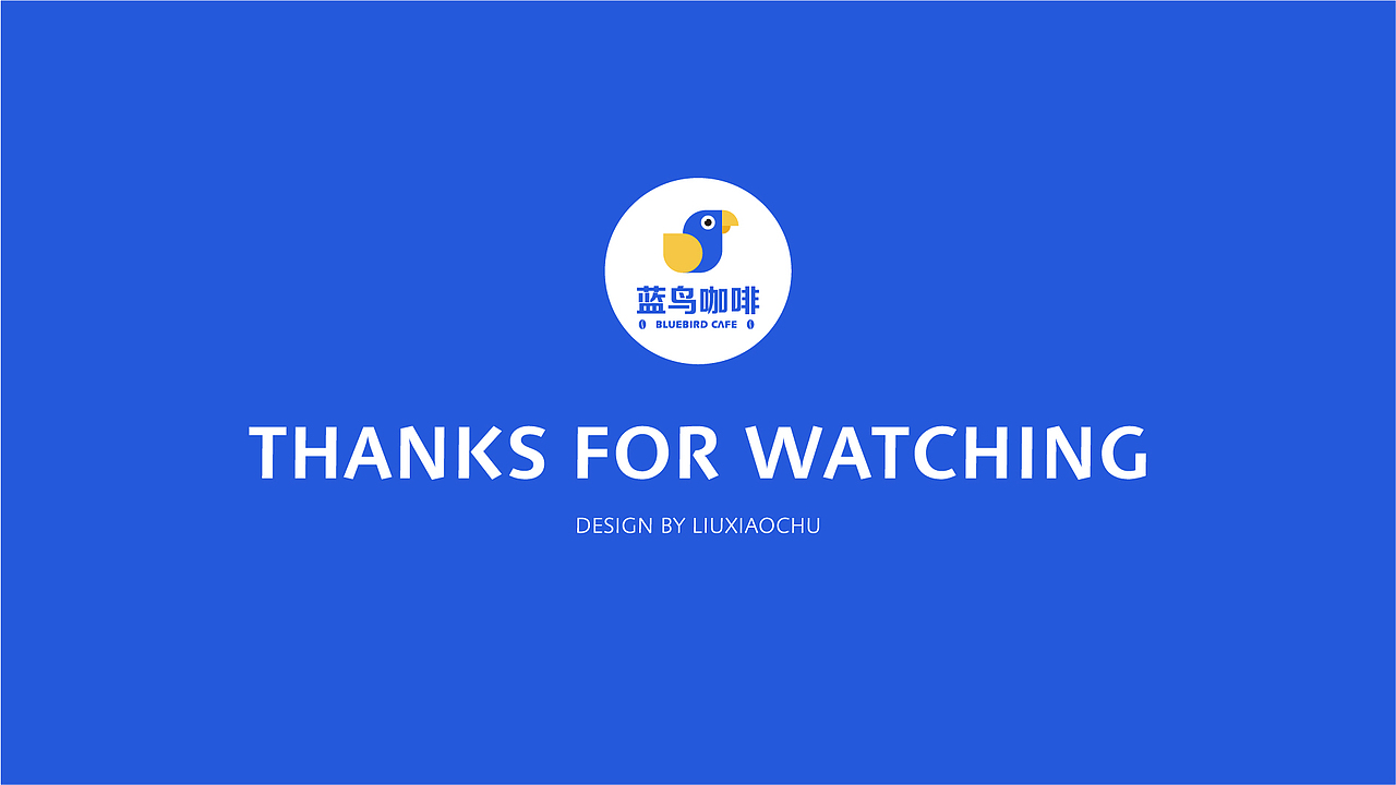 Bluebird Cafe 蓝鸟咖啡#包装设计