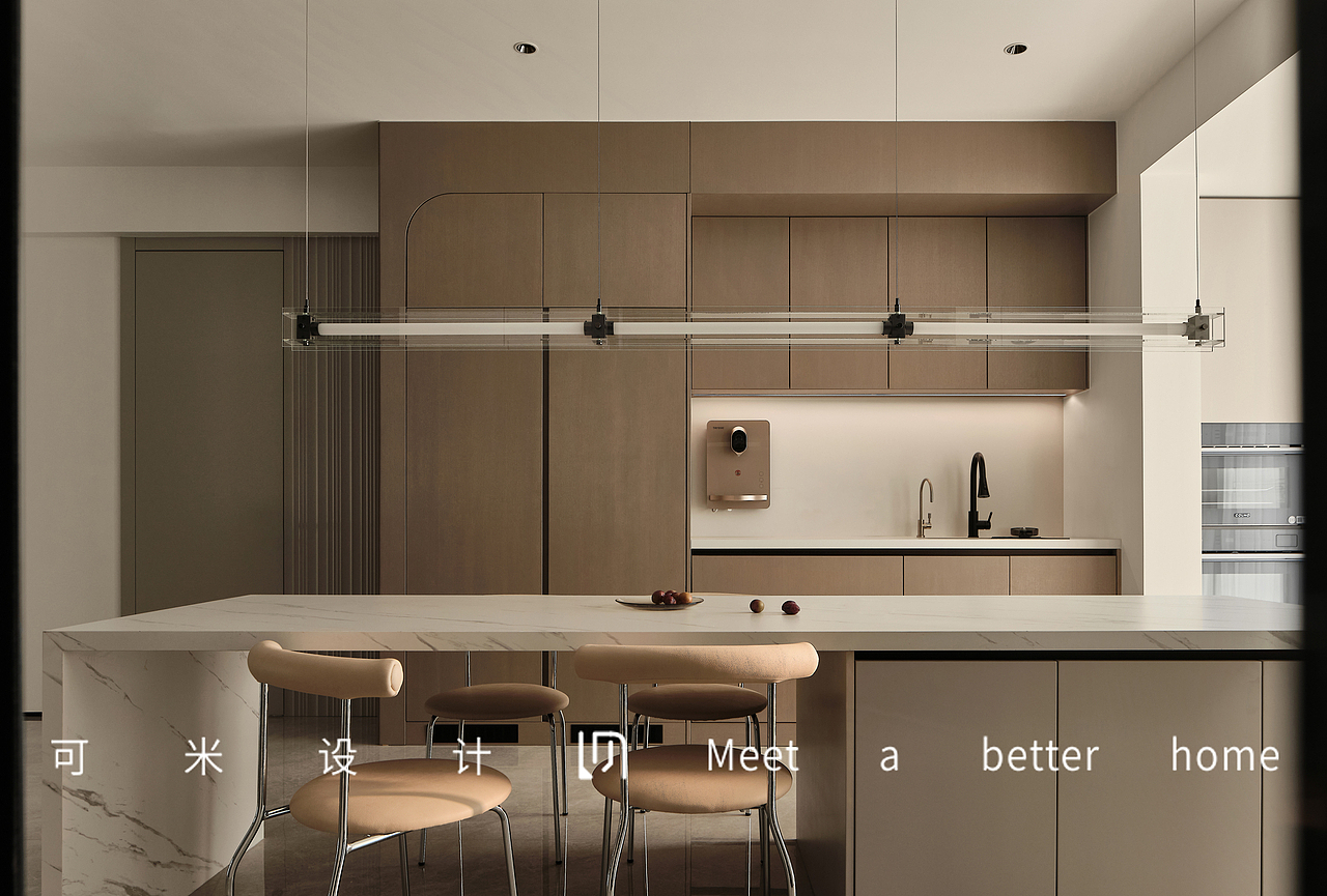 268m²平层设计,简单纯粹的色彩,安静闲适的简约空间