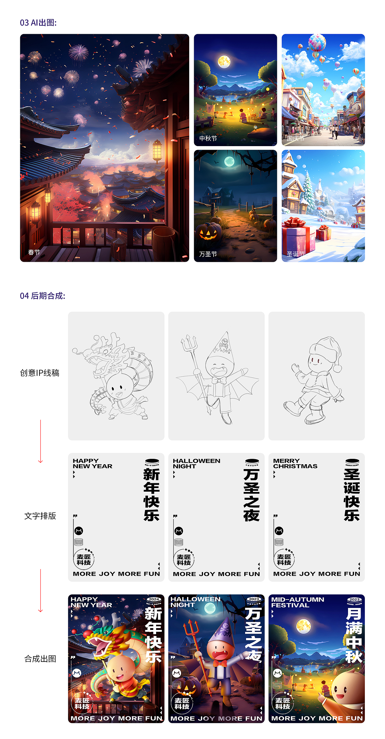 AIGC标准化工作流程（图ZMzUzNDg2Mjg4） - 电商 - 站酷设计师xin开怒放原创素材 - 站酷ZCOOL