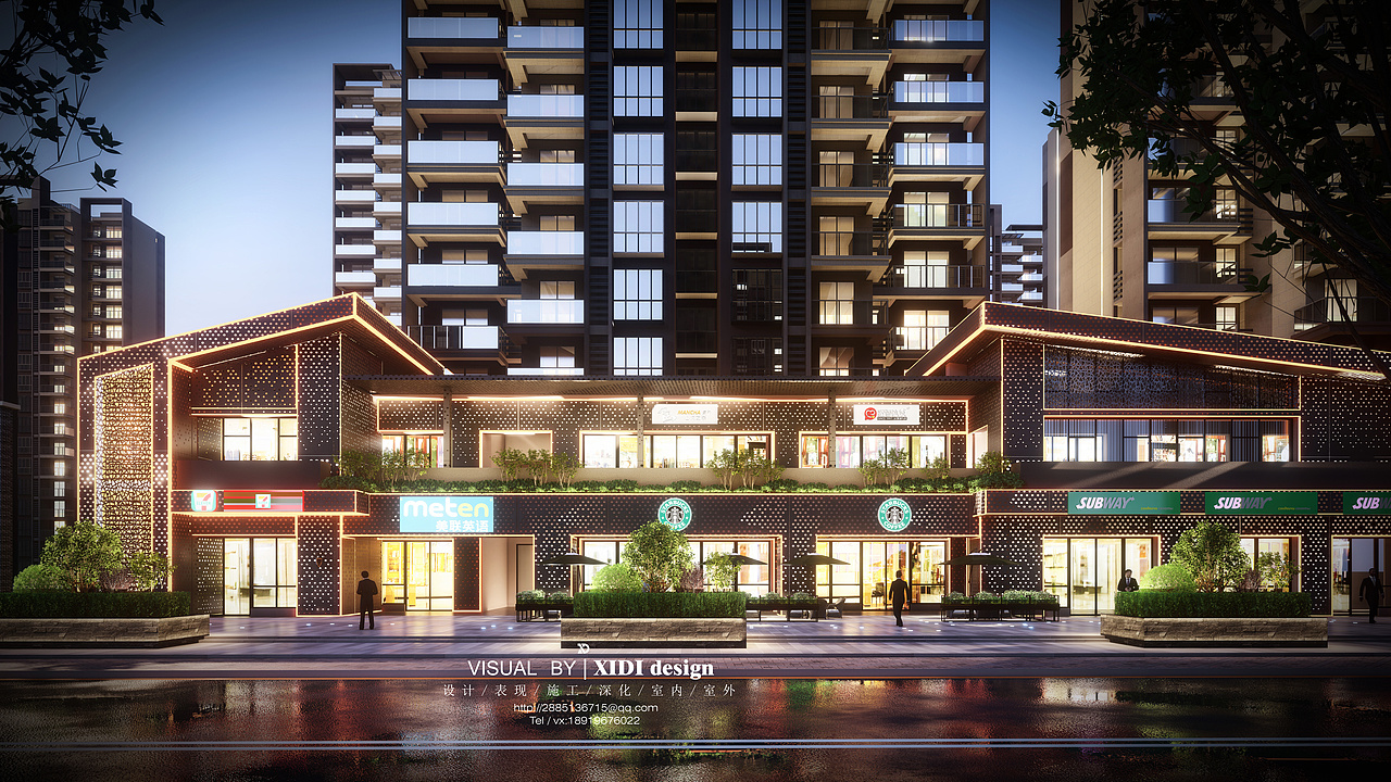 室外 外立面 鸟瞰