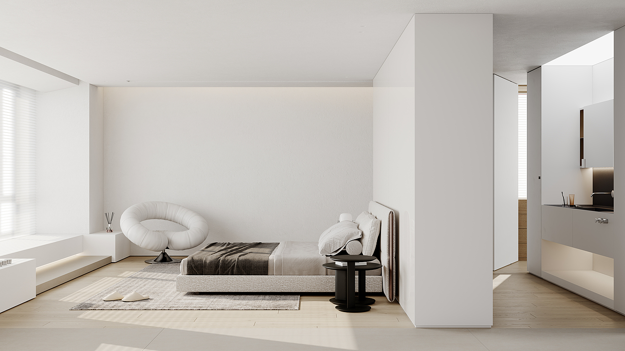 极简江景大平层