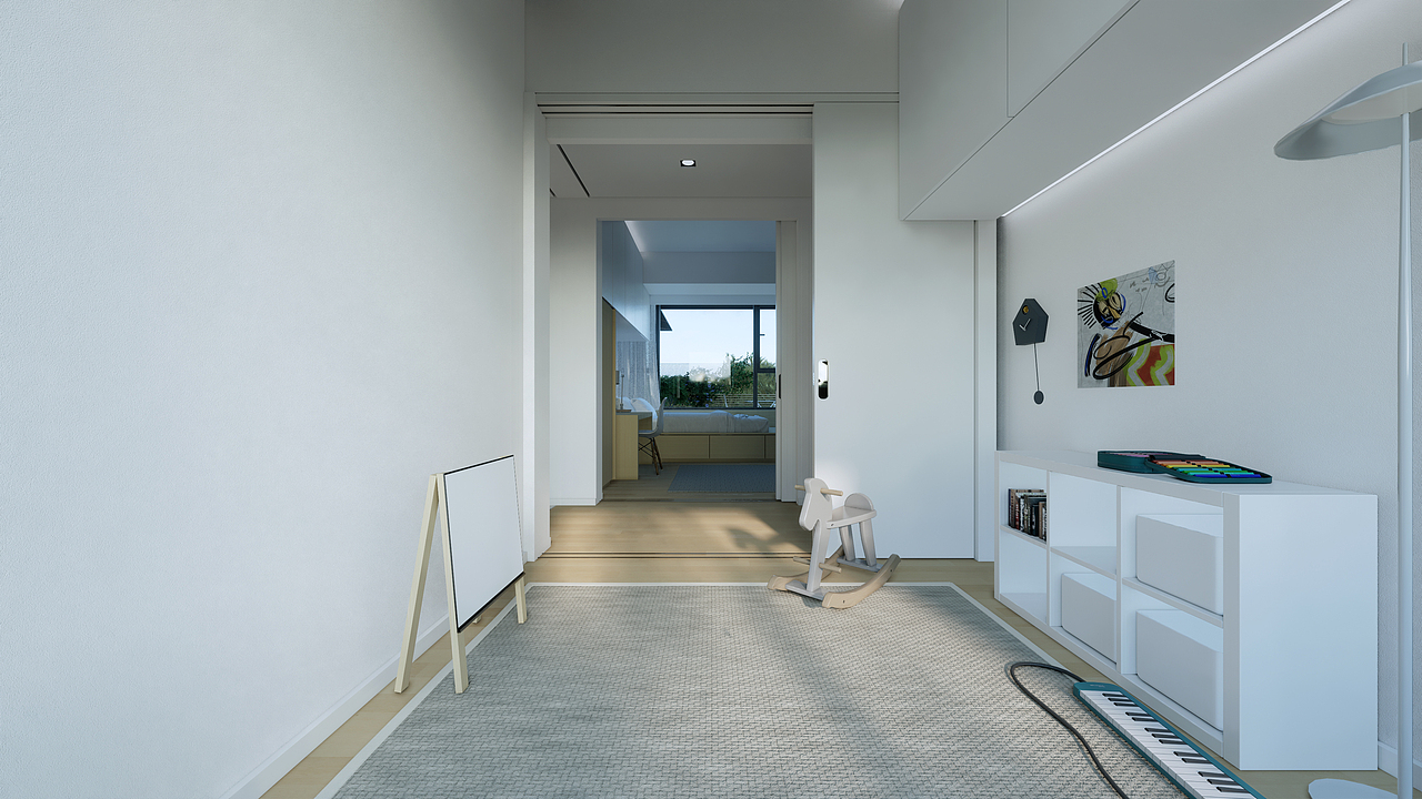 花园环绕的家,中山私宅空间设计