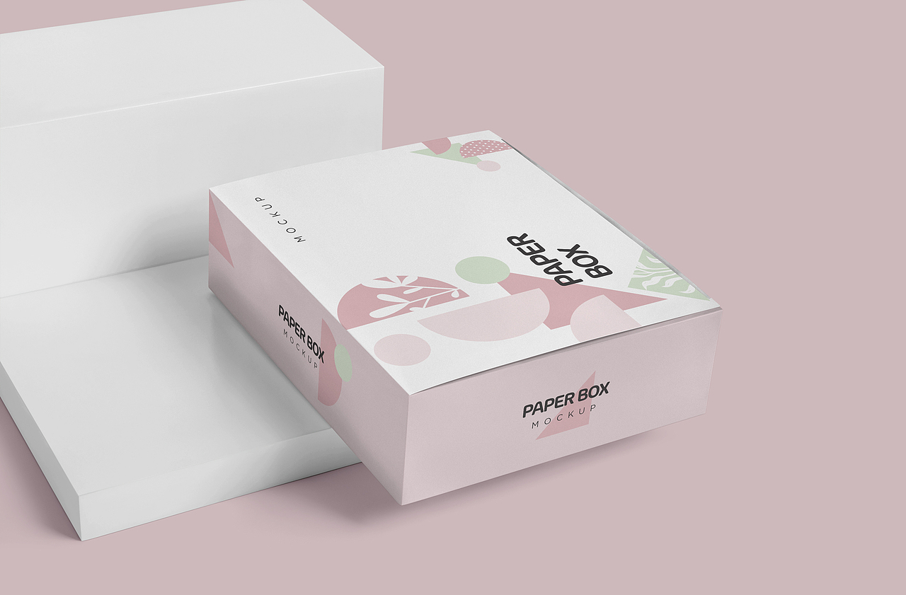 【枫思原创】礼品盒品牌VI包装设计样机