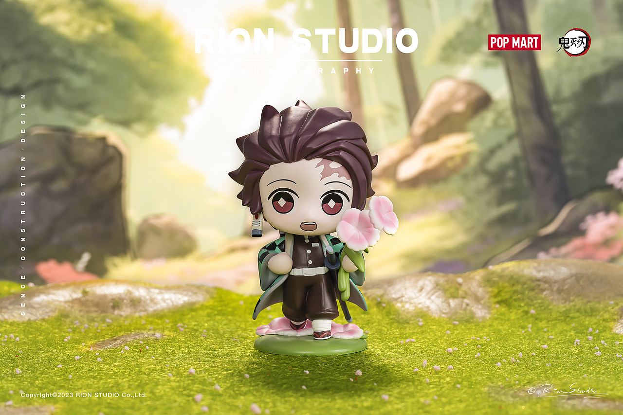 潮玩拍摄丨泡泡玛特《鬼灭之刃诞生花系列》盲盒