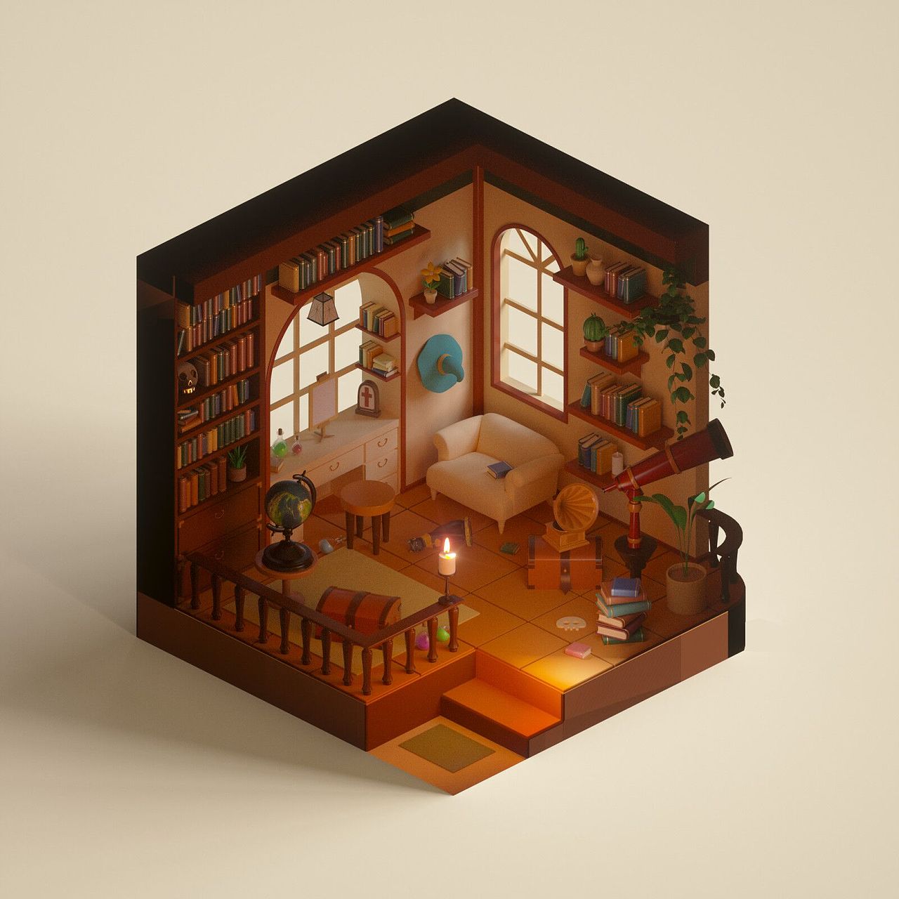 OC第二十一期学员作品——NiaoNiao的C4D课堂(上)