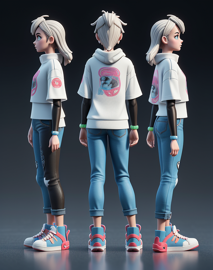 我和AIGC亦师亦友 | IP三视图