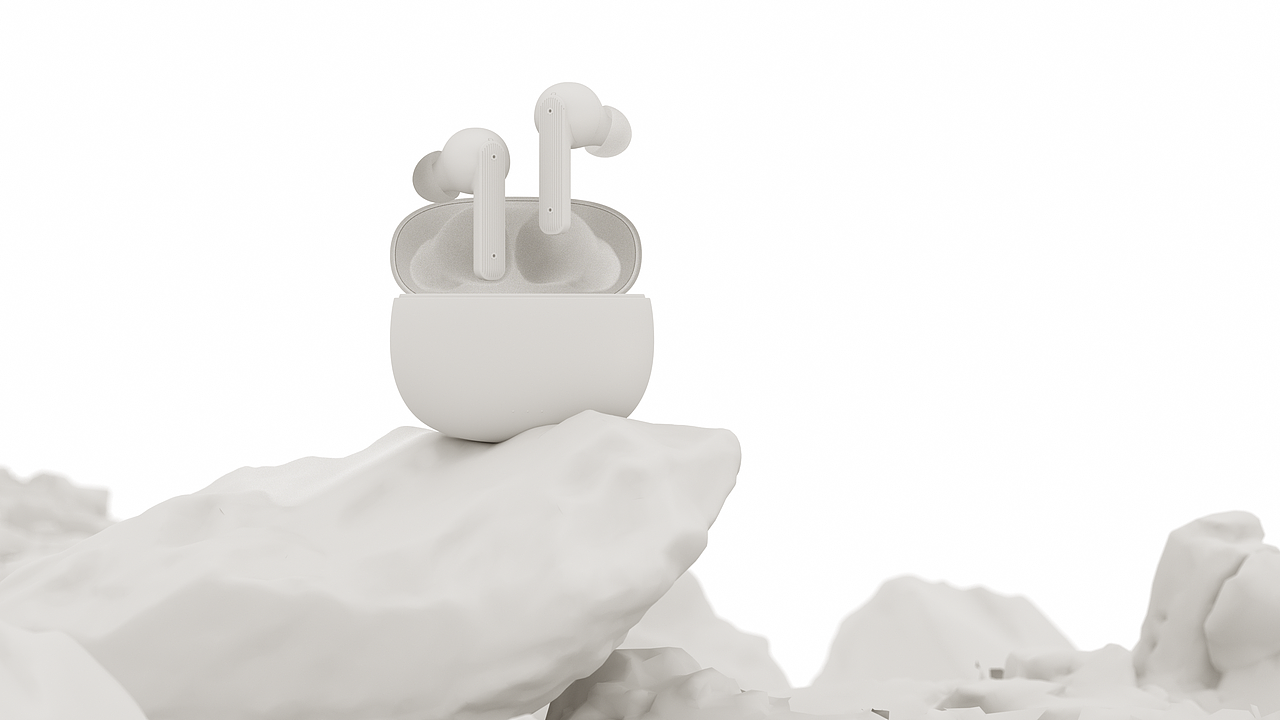 三月渲染练习 / 产品动画 - 投影仪