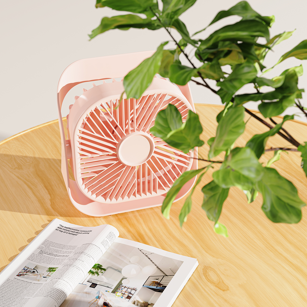 【季度节选】 桌面小风扇 And 光影练习