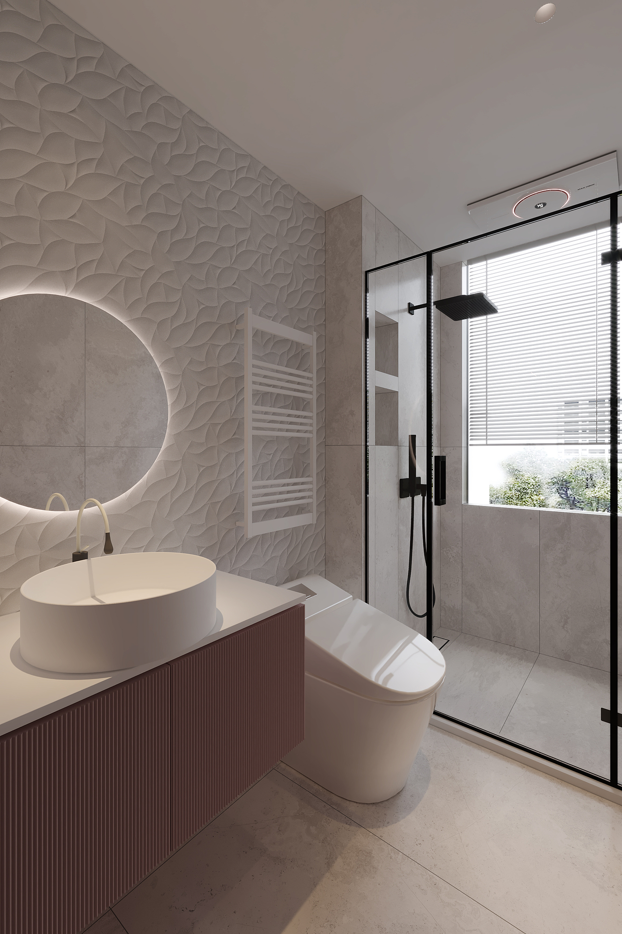 几何共社丨330m²顶层平墅，沉静疗愈的居心之所（图ZMzU2NjI0Nzg0） - 家装设计 - 站酷设计师黑米洲原创素材 - 站酷ZCOOL