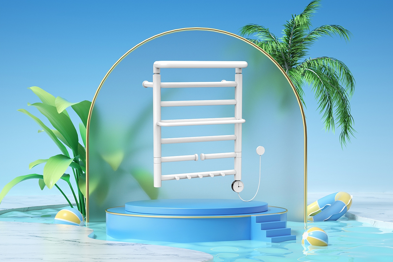 多功能電熱置物架（圖ZMzQ1NDAxNDI4） - 生活用品 - 站酷設計師景距離原創(chuàng)素材 - 站酷ZCOOL