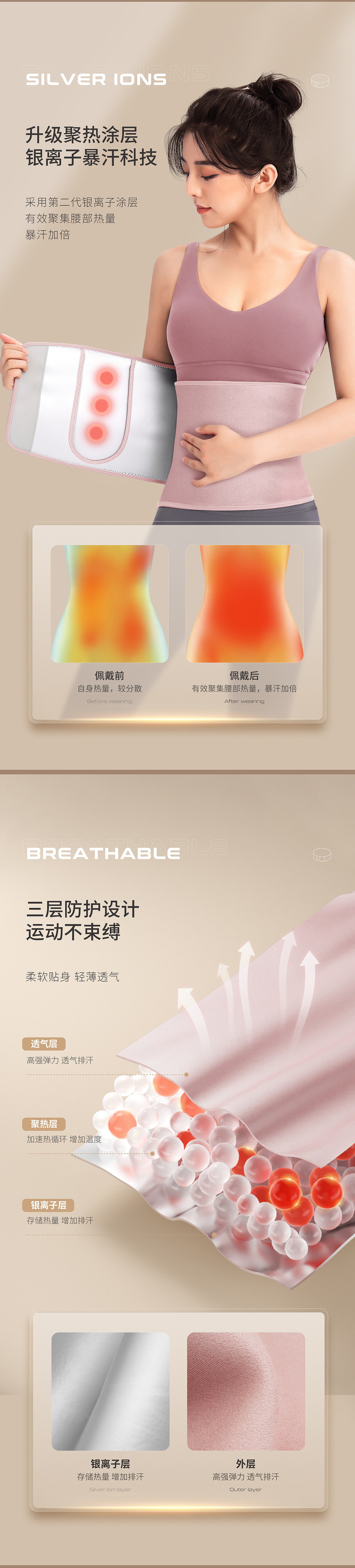 健身瑜伽产品 壶铃 扭腰盘 暴汗腰带