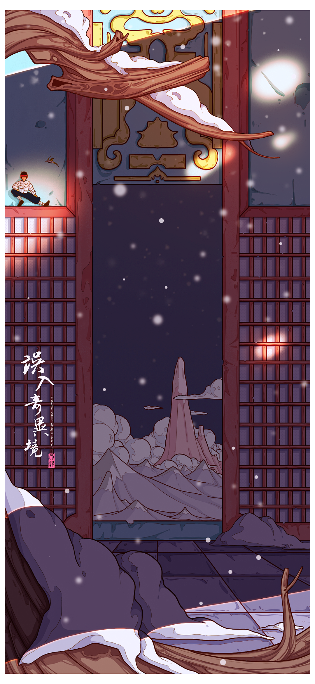 天羿TEAR——2022年度插画总结（图ZMzI5NjU0MjI0） - 新锐潮流插画 - 站酷设计师天羿TEAR原创素材 - 站酷ZCOOL