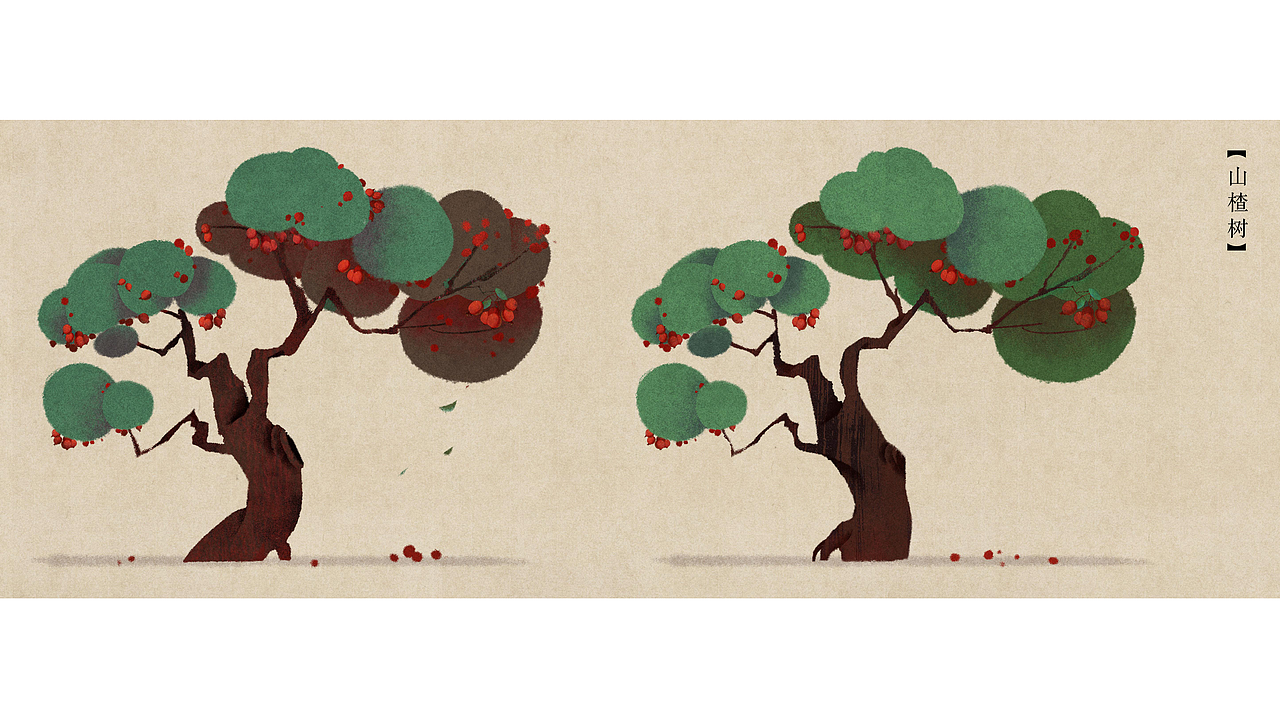无限极·红果清露 动画美术（图ZMzAyNDUyOTY4） - 商业插画 - 站酷设计师肆野STUDIO原创素材 - 站酷ZCOOL
