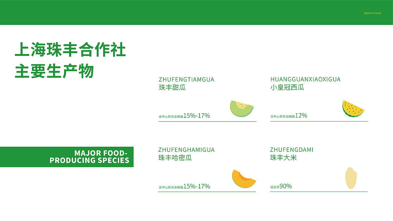 上海珠丰农产品品牌包装设计