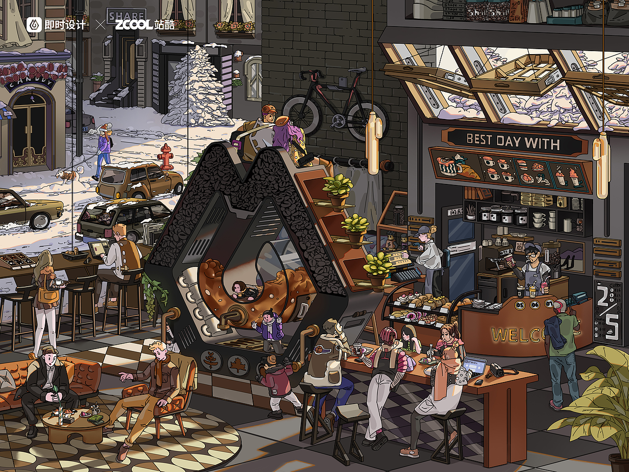 #即时造生活#生活就是设计本身（图ZMzA5NTcwMDAw） - 宣传物料 - 站酷设计师鼻孔生蛋原创素材 - 站酷ZCOOL