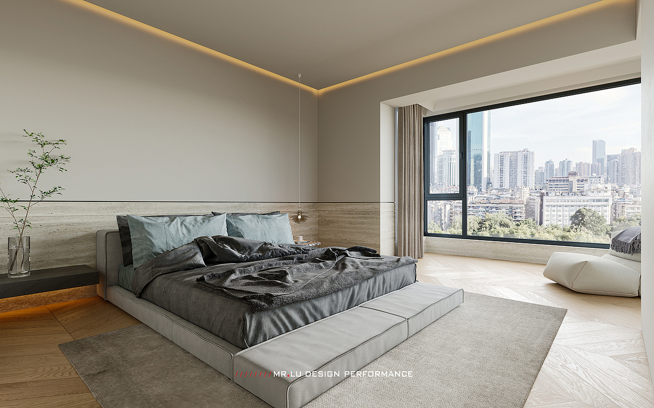 现代极简风格效果图表现