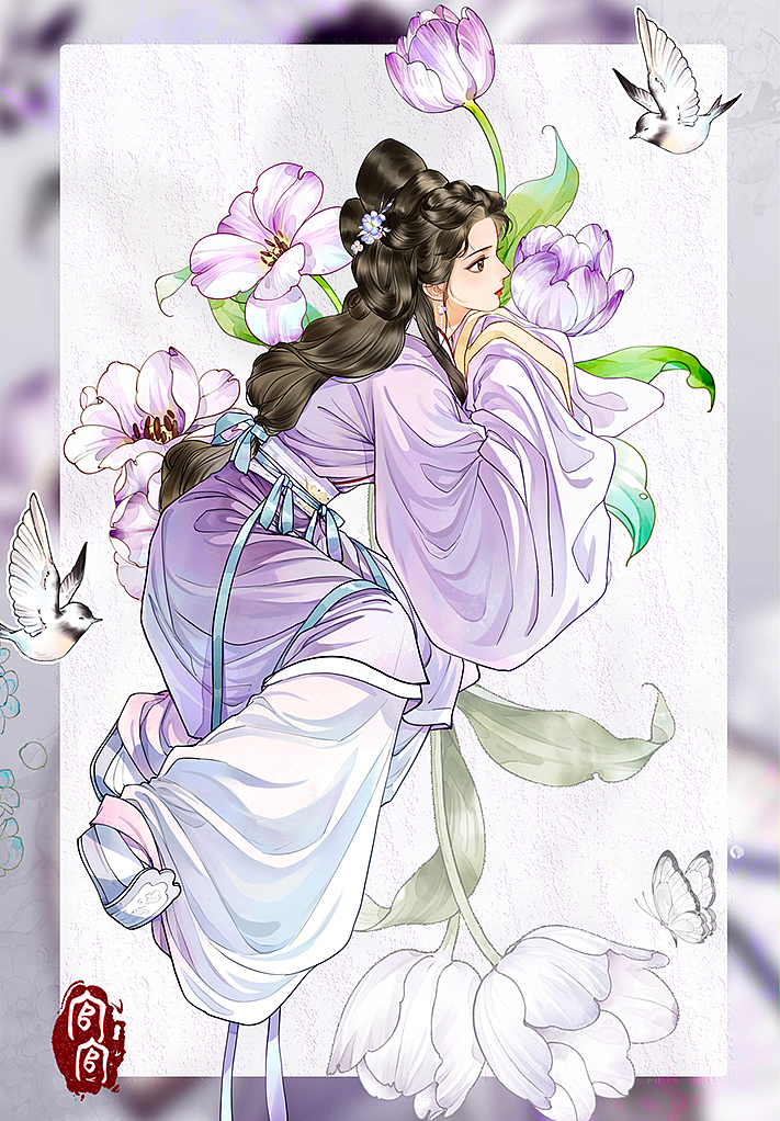 蓝紫💙💜（图ZMzYyMTc5OTY0） - 商业插画 - 站酷设计师官官an原创素材 - 站酷ZCOOL