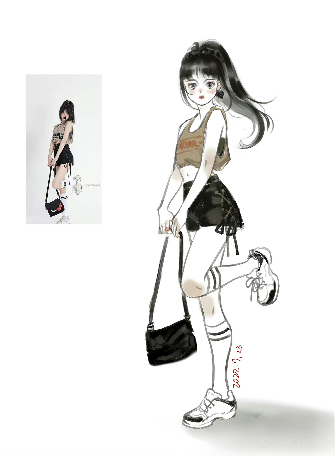 人物速写笔记【30-80】