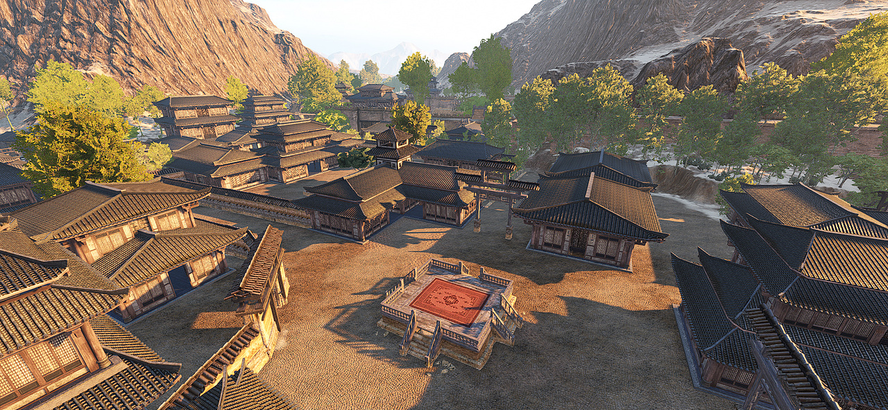 【衣谷三国概念设定】场景地编截图（一）（图ZMzIzOTQ4Njcy） - 概念设定 - 站酷设计师疾风Shawk原创素材 - 站酷ZCOOL