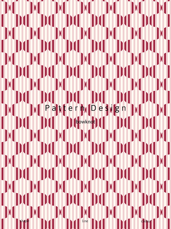 图案设计｜蝴蝶结饰样 条纹间奏曲（图ZMzU2MTMzOTU2） - 包装 - 站酷设计师S图案设计原创素材 - 站酷ZCOOL