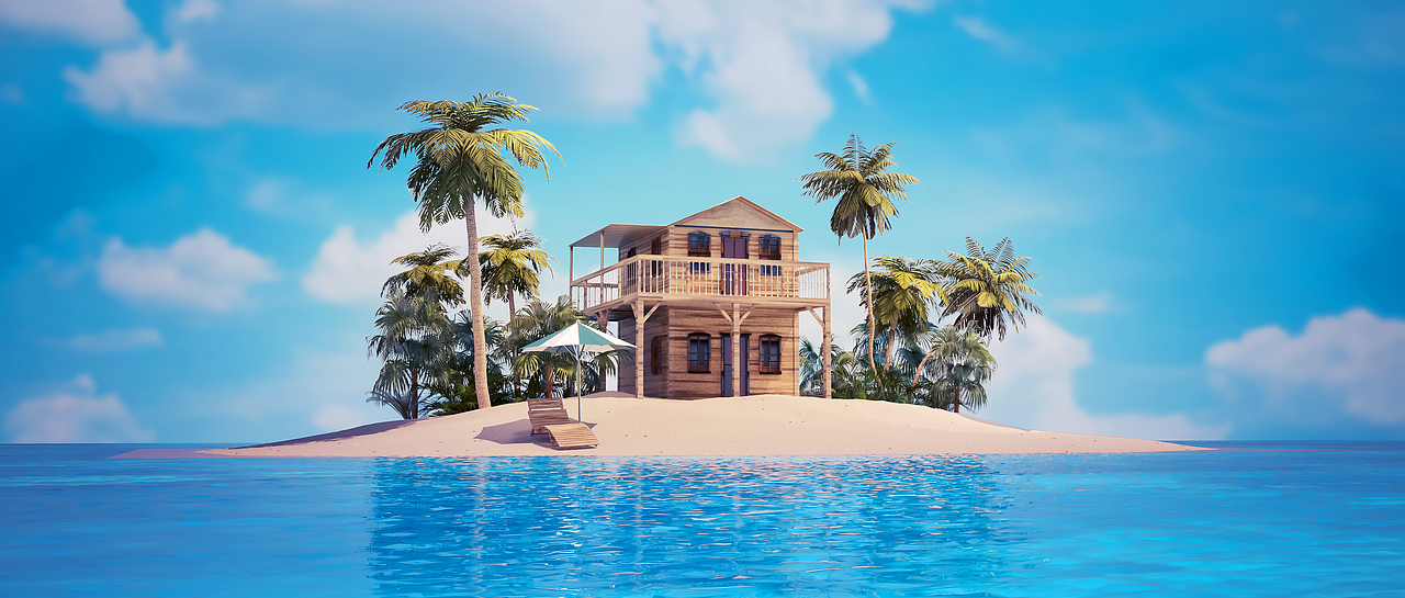 三维场景渲染图