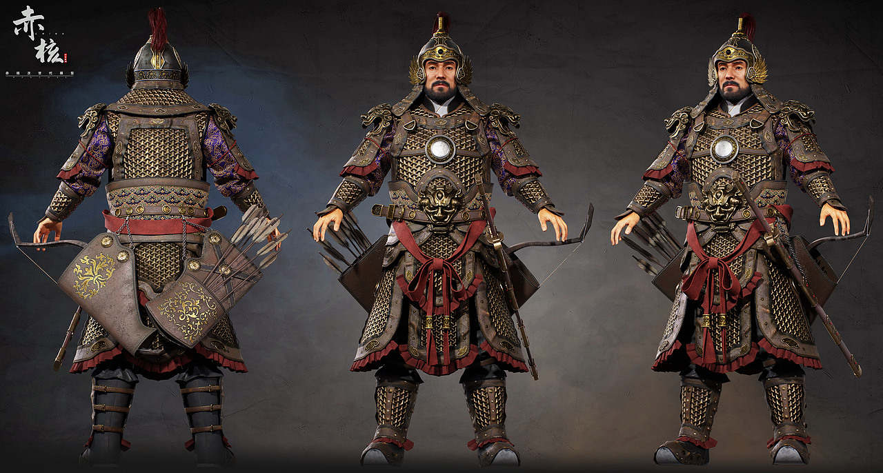 【赤核第九期】次世代角色模型—中国甲胄(二)