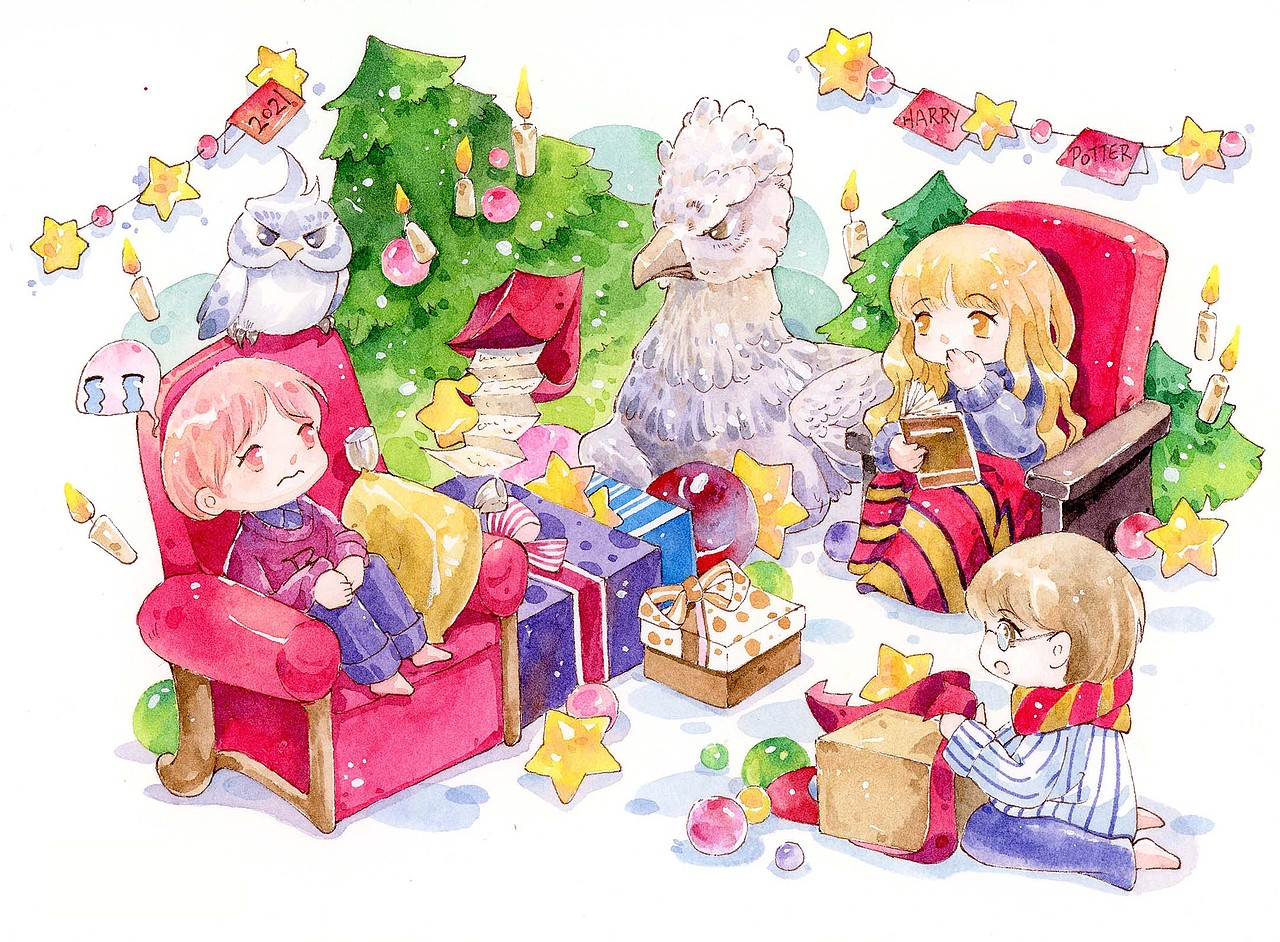 《哈利波特》插画合集第一弹