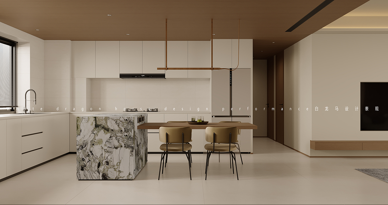 现代风—白龙马效果图