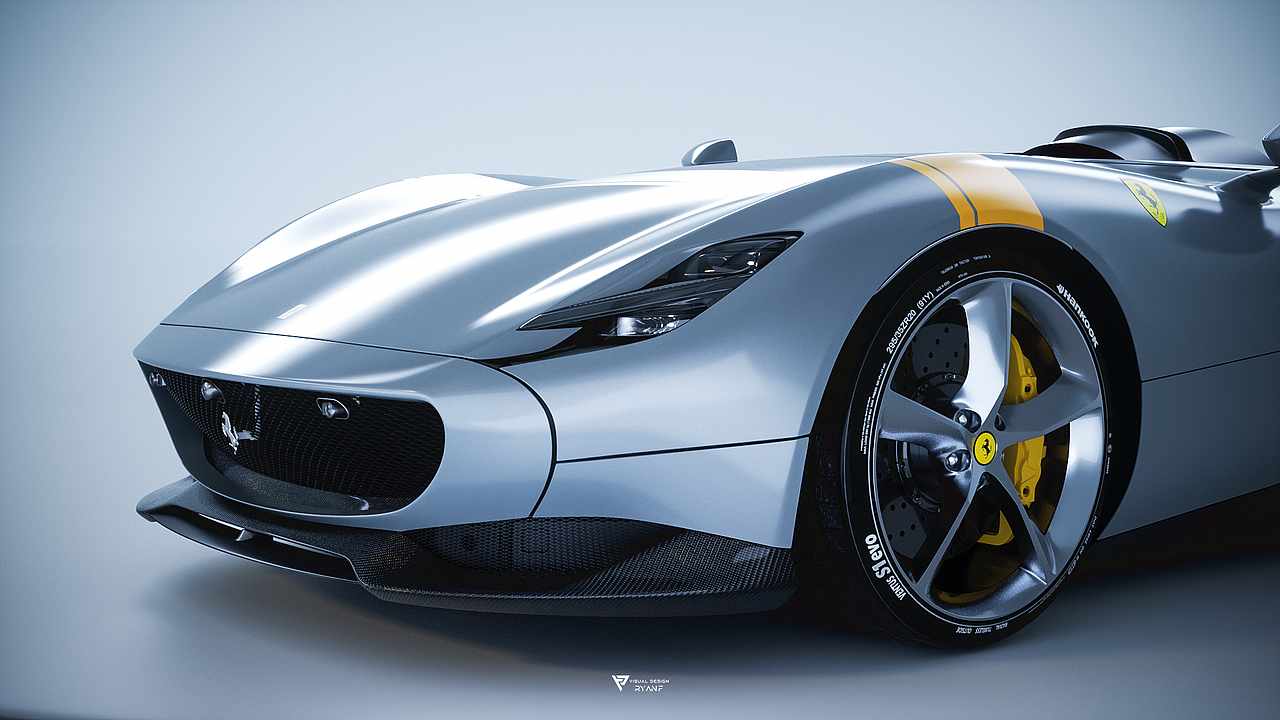 Ferrari Monza SP1（图ZMzA0MTQ3ODM2） - 产品 - 站酷设计师RyanFvision原创素材 - 站酷ZCOOL